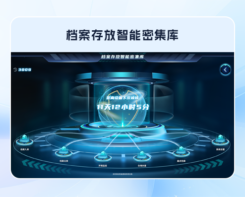 檔案存放智能密集庫